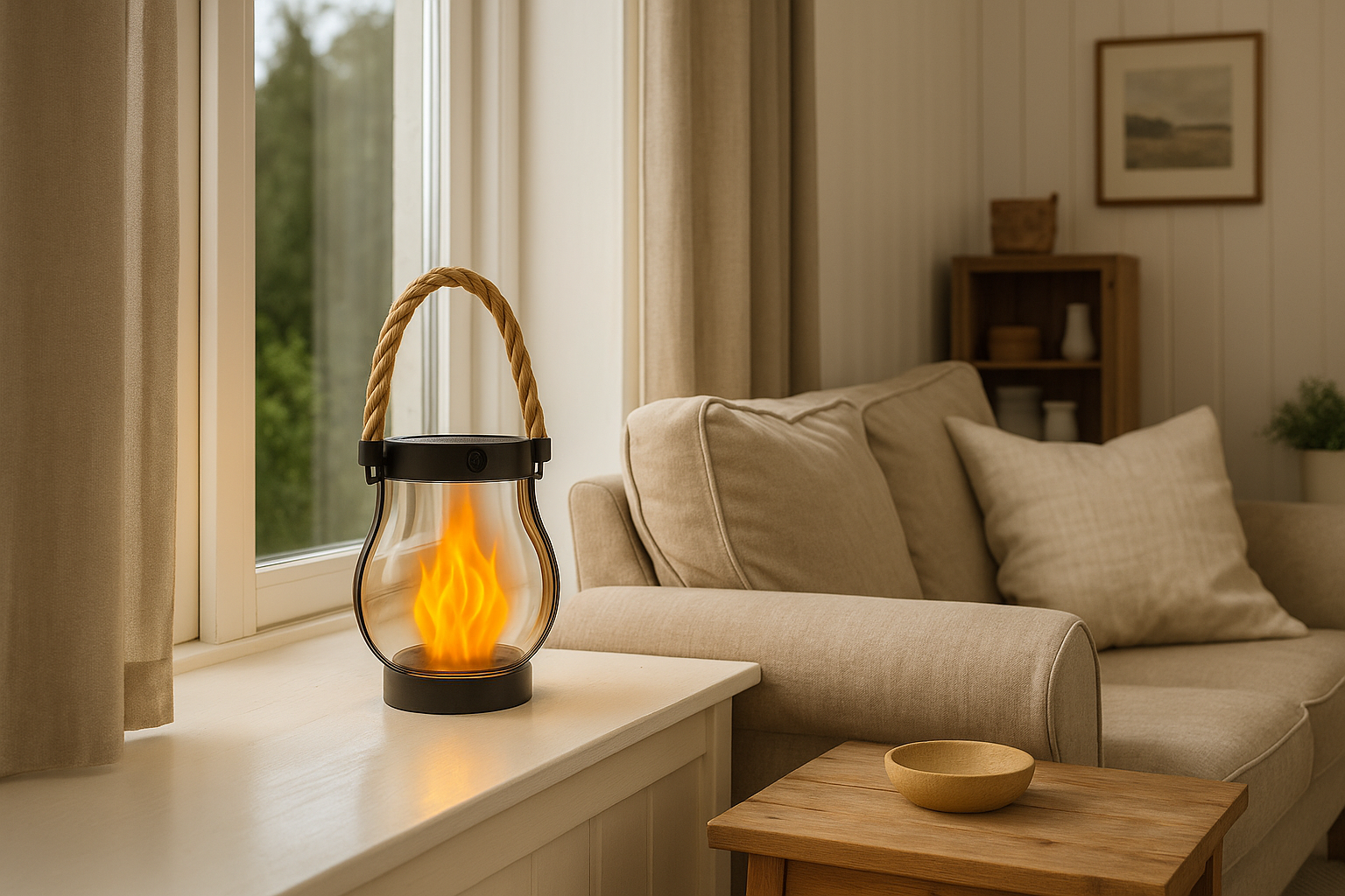 GLÖDA - Eviga flamman skapar stämning på sekunder