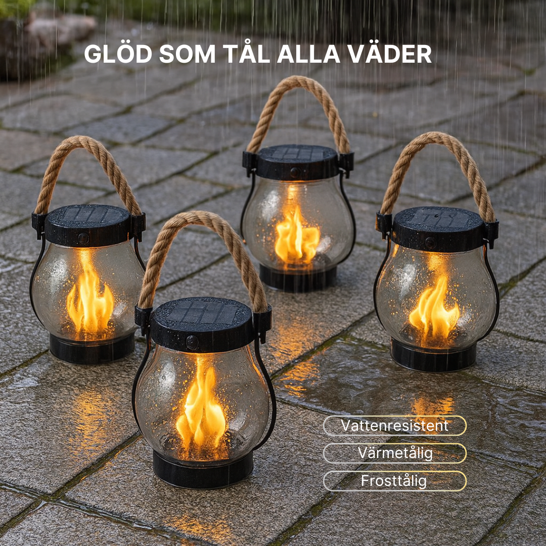 GLÖDA - Eviga flamman skapar stämning på sekunder